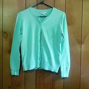 Old Navy Mint Green Cardigan SP S Petite Sweater